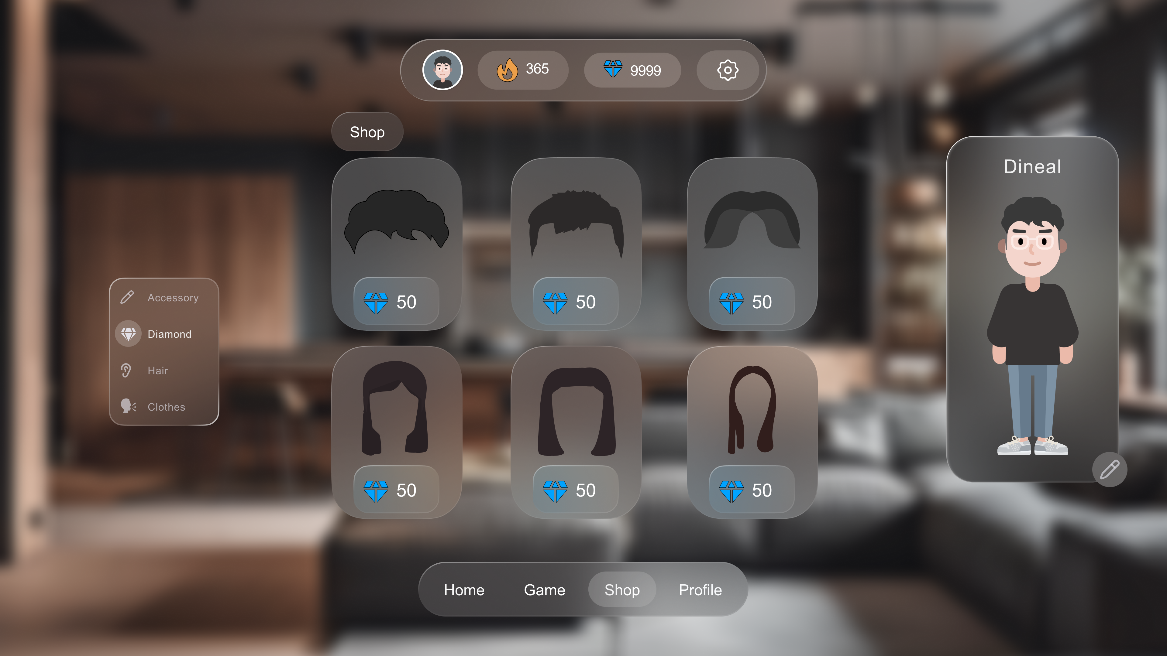 VR Hair Shop