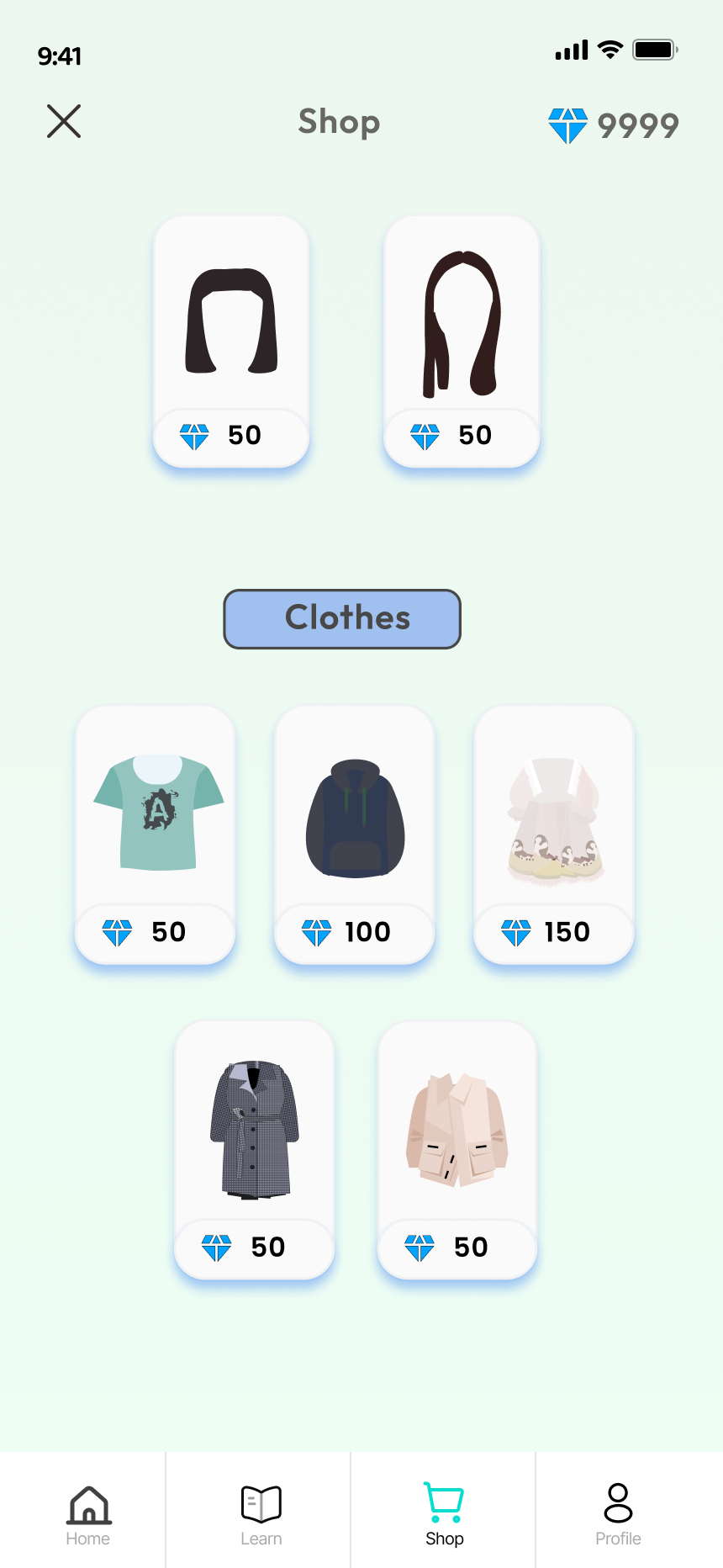Mobile Clothes Shop