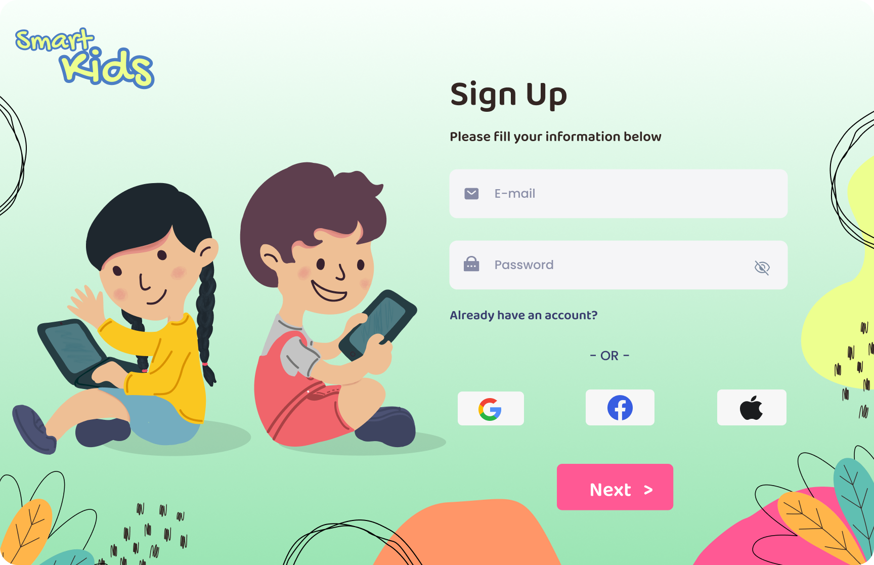 Sign Up